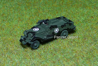 M3 Scout Car (black&green camo)